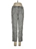 Marrakech Chevron-herringbone Gray Casual Pants Size 26 waist - photo 1