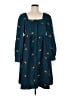 Listicle 100% Polyester Stars Blue Casual Dress Size M - photo 1