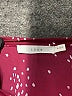Lush 100% Polyester Stars Burgundy 3/4 Sleeve Blouse Size L - photo 7