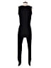 Valia Solid Black Jumpsuit Size M - photo 2