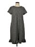 Ann Taylor LOFT Tweed Gray Casual Dress Size S - photo 1