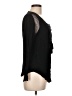 Joseph A. Black Long Sleeve Blouse Size L - photo 4