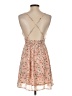 Better be Floral Tan Cocktail Dress Size XS (estimated) - photo 2