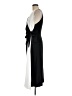 MNG 100% Polyester Color Block Black Cocktail Dress Size 8 - photo 5