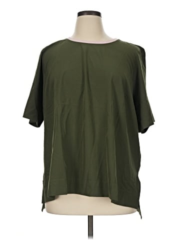 Lands' End Short Sleeve Blouse (view 1)