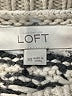 Ann Taylor LOFT Chevron-herringbone Ivory Pullover Sweater Size XS - photo 7
