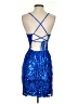 Assorted Brands Blue Cocktail Dress Size S - photo 2