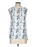 Amina Rubinacci Blue Sleeveless T-Shirt Size EU 42 / US 12 - photo 1