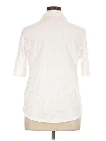 Karen Scott Short Sleeve Blouse (view 2)