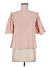 Do & Be 100% Polyester Pink Short Sleeve Blouse Size S - photo 1