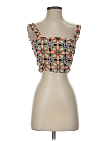 Olivaceous Sleeveless Top (view 1)