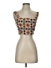Olivaceous 100% Polyester Orange Sleeveless Top Size S - photo 1
