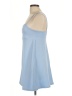 Zara Solid Blue Casual Dress Size L - photo 5