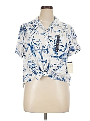 Lucky Brand Short Sleeve Button-Down Shirt (view 1)