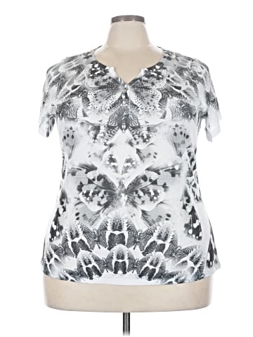 Style&Co Short Sleeve Blouse (view 1)
