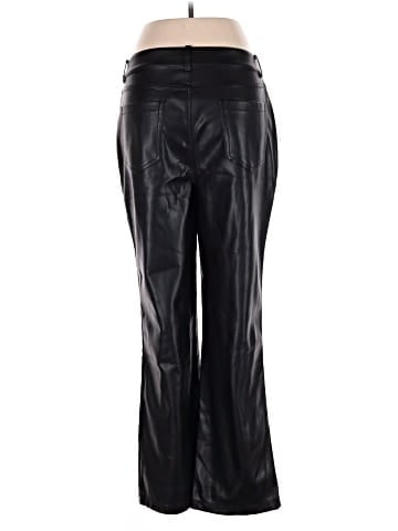 Never Fully Dressed Faux Leather Pants (view 2)