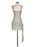 Speechless 100% Polyester Animal Print Ivory Cocktail Dress Size S - photo 2