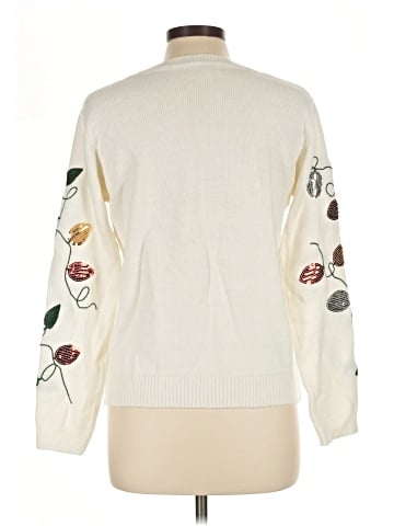 Indigo Rose Pullover Sweater (view 2)
