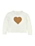 Crewcuts Hearts Ivory Pullover Sweater Size 6 - 7 - photo 1