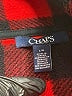 Chaps 100% Polyester Plaid Red Fleece Size L - photo 6
