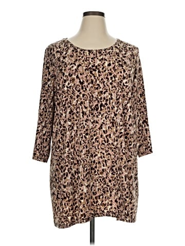 Susan Graver 3/4 Sleeve T-Shirt (view 1)