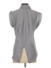 Sam Edelman Gray Sleeveless Button-Down Shirt Size S - photo 2