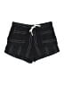 Lou & Grey 100% Cotton Stripes Black Shorts Size M - photo 1