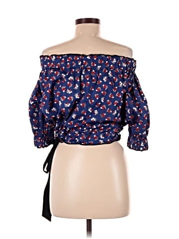 Opening Ceremony Short Sleeve Blouse (view 2)