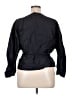 Cos 100% Cotton Black Long Sleeve Blouse Size 14 - photo 2