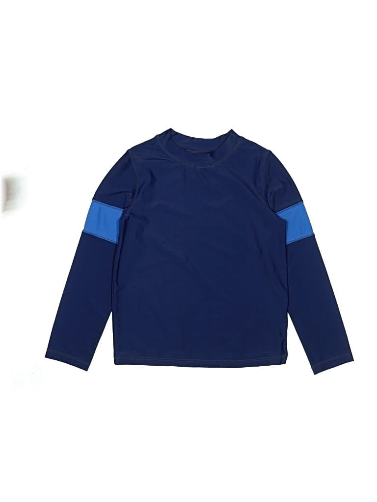 Click to view more detailed imagery on our partner's website Pre-owned Carter's Kids' Rash Guard In Blue
