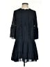 Ann Taylor LOFT 100% Polyester Black Casual Dress Size 0 - photo 1