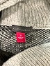 Vince Camuto Houndstooth Silver Turtleneck Sweater Size 3X - photo 7