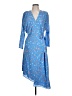 Joie Blue Casual Dress Size L - photo 1