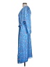 Joie Blue Casual Dress Size L - photo 5