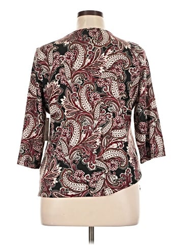 Croft & Barrow 3/4 Sleeve Blouse (view 2)