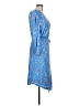 Joie Blue Casual Dress Size L - photo 4