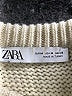 Zara Ivory Pullover Sweater Size M - photo 7