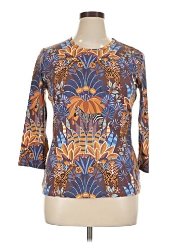 J. McLaughlin 3/4 Sleeve T-Shirt (view 1)