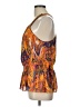 Marineblu 100% Polyester Orange Sleeveless Blouse Size L - photo 5