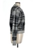 Free People 100% Polyester Plaid Gray Cardigan Size L - photo 4