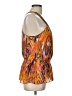 Marineblu 100% Polyester Orange Sleeveless Blouse Size L - photo 4