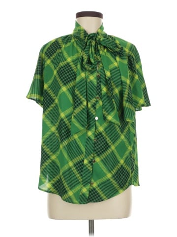 New York & Company Short Sleeve Blouse (view 1)