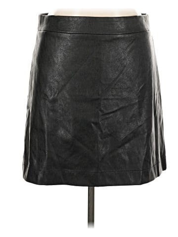 J.Crew Factory Store Faux Leather Skirt (view 1)