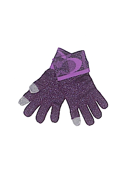 coach purple gloves