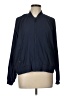 Athleta Solid Blue Track Jacket Size L (petite) - photo 1