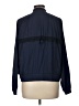 Athleta Solid Blue Track Jacket Size L (petite) - photo 2