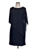 Ignite Evenings 100% Polyester Solid Blue Cocktail Dress Size 10 - photo 1