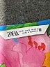 Zara Tropical Floral Blue Cocktail Dress Size S - photo 7