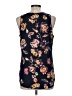 Van Heusen 100% Polyester Black Sleeveless Blouse Size M - photo 2