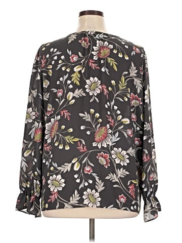 Ann Taylor LOFT Outlet Long Sleeve Blouse (view 2)
